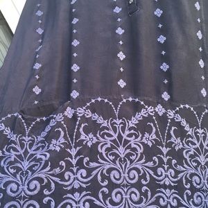 Johnny Was Navy Dress -Tunic